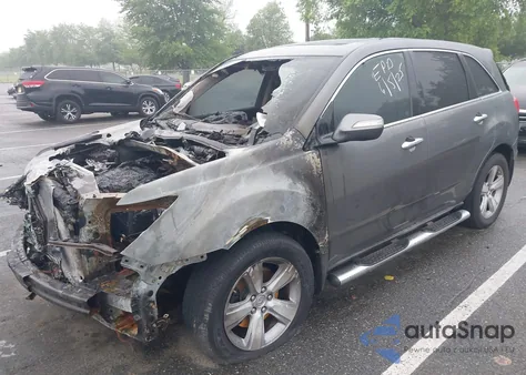 2011 Acura Mdx Technology Package z USA, uszkodzony, nr VIN 2HNYD2H66BH525598